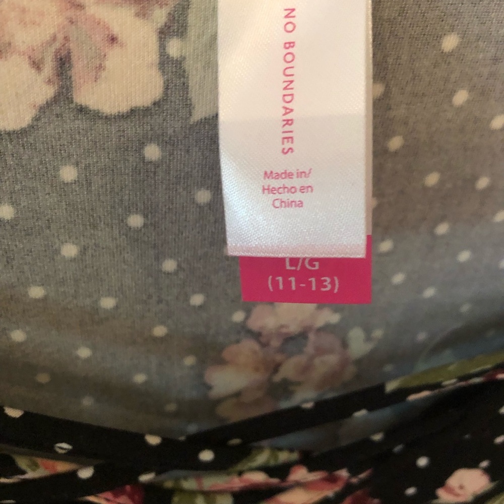 Flowered tunic